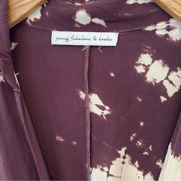 Young Fabulous & Broke wrap dress , sz XS - Picture 5 of 9